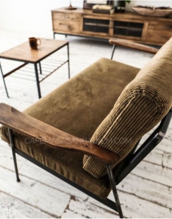 cafe Metal Profil Sedir CMPS03