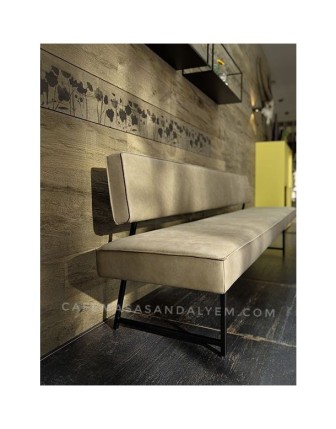 Cafe Metal Profil Sedir CMPS16