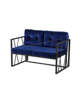 Cafe Metal Profil Sedir CMPS07