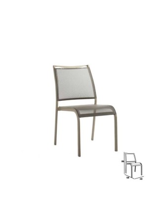 Dış ve İç Mekan Uyumlu Alüminyum Sandalye DMMS23