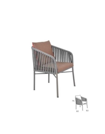 Dış ve İç Mekan Uyumlu Sandalye Karea DMMS31